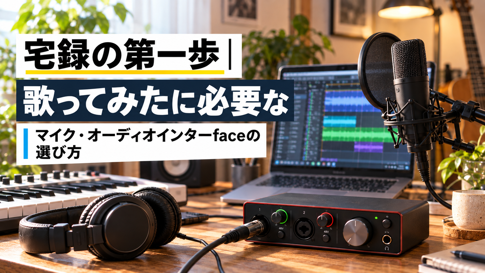 DTM・宅録のイメージ図