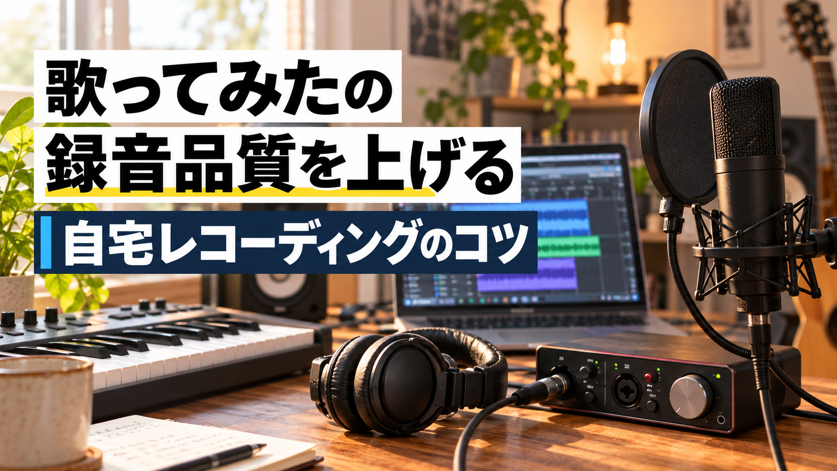 DTM・宅録のイメージ図